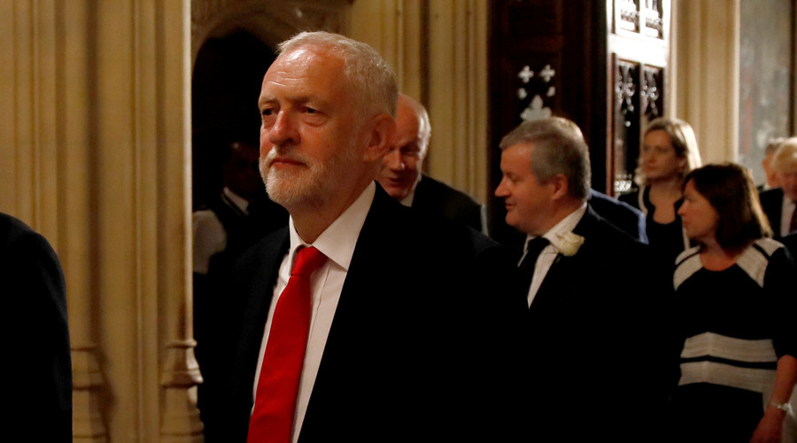 Corbyn attacks ‘government without a majority’ for ‘thin gruel’ Queen’s Speech