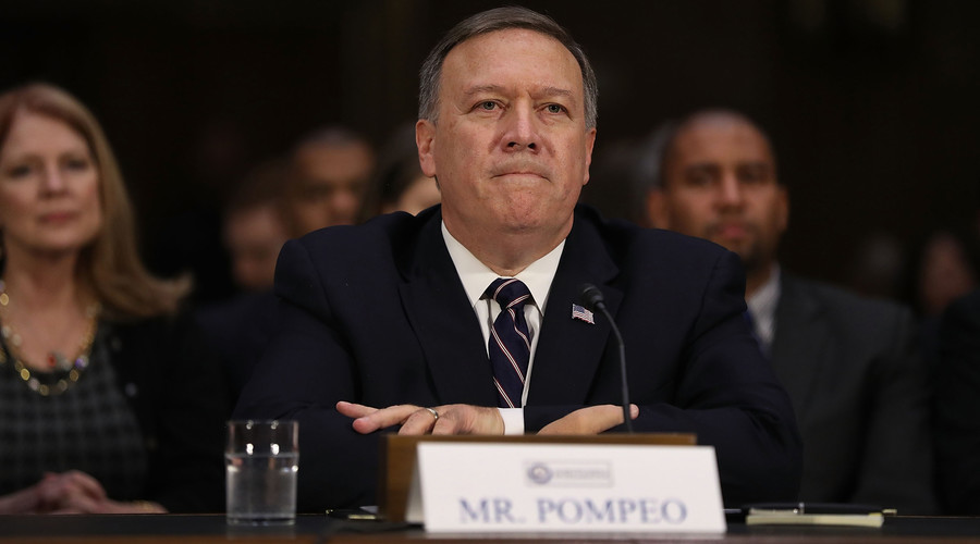 CIA head Pompeo held secret talks with Syrian intel in attempt to release US captive – report