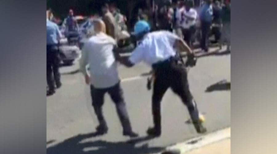 Germany bars Erdogan’s bodyguards charged in US brawl from Hamburg G20 summit – report
