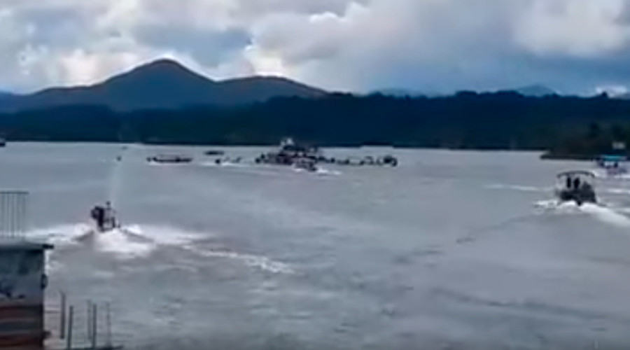 At least 6 dead, 31 missing after crowded tourist boat sinks in Colombian reservoir