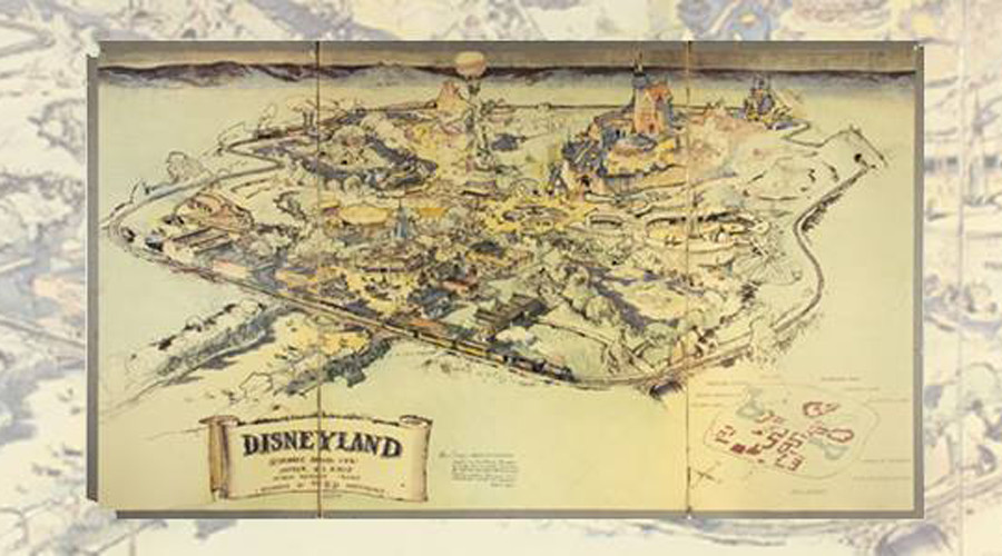 Original map of Disneyland sold for $708,000