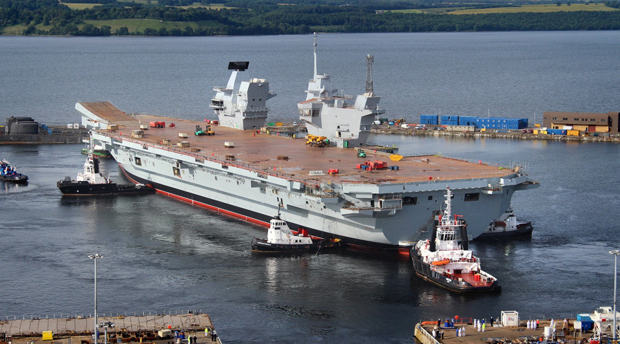Controversial £3bn aircraft carrier HMS Queen Elizabeth finally set for sea trials