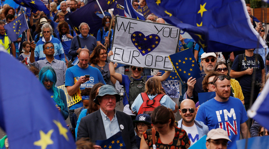 Families of EU migrants who arrive in Britain before Brexit can stay – Theresa May
