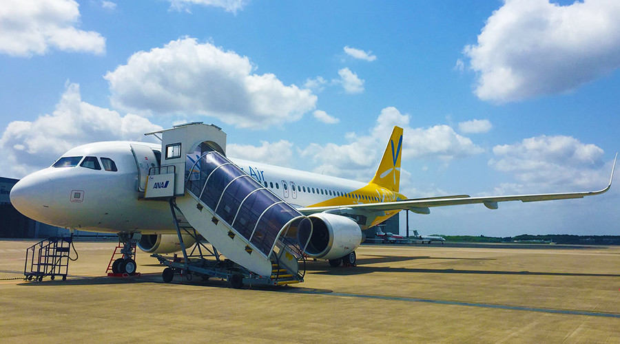 Japanese airline forces wheelchair user to crawl on board