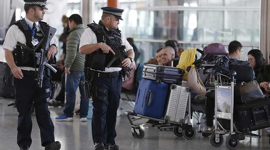 Woman suspected of plotting terrorist attack arrested after landing in London’s Heathrow airport