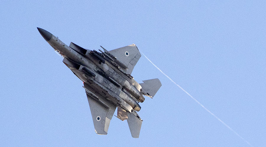 Israeli Air Force targets Syrian military positions in response to ‘errant projectile’