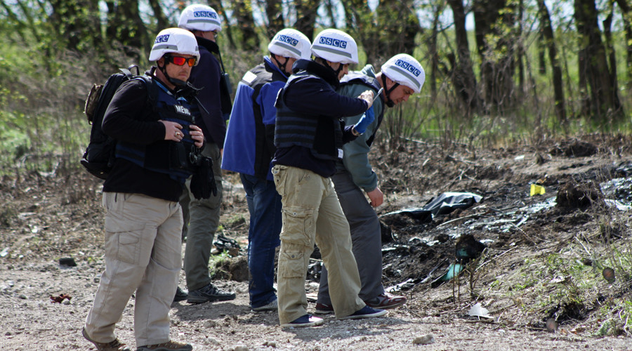 OSCE denies Ukrainian claims monitoring mission was shelled by rebels