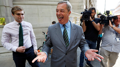 Former UKIP leader Nigel Farage © Peter Nicholls