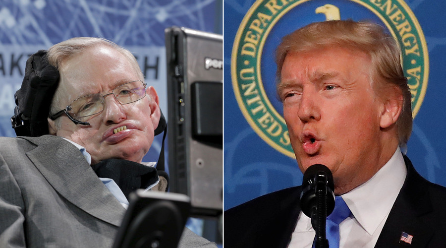 Stephen Hawking: Trump’s climate policy could turn Earth into hothouse Venus