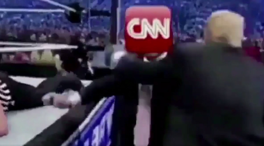 Twitter baffled after Trump CNN smackdown tweet