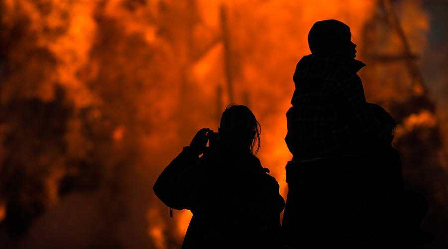Witch-hunt in 2017: People suspicious of evil powers burn widow's house in Russia's Far East