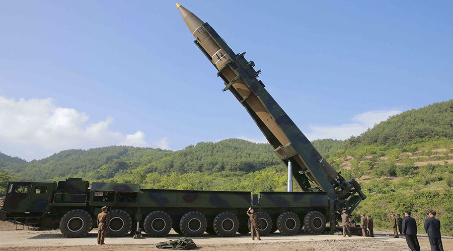 N. Korea’s 1st ICBM launch shown on state TV (VIDEO)