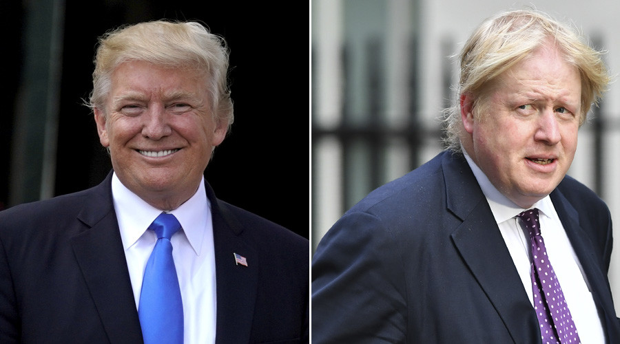 Boris Johnson wishes he could tweet like Donald Trump