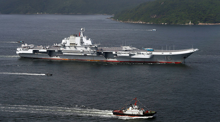 China’s naval battle group visits Hong Kong led by aircraft carrier Liaoning