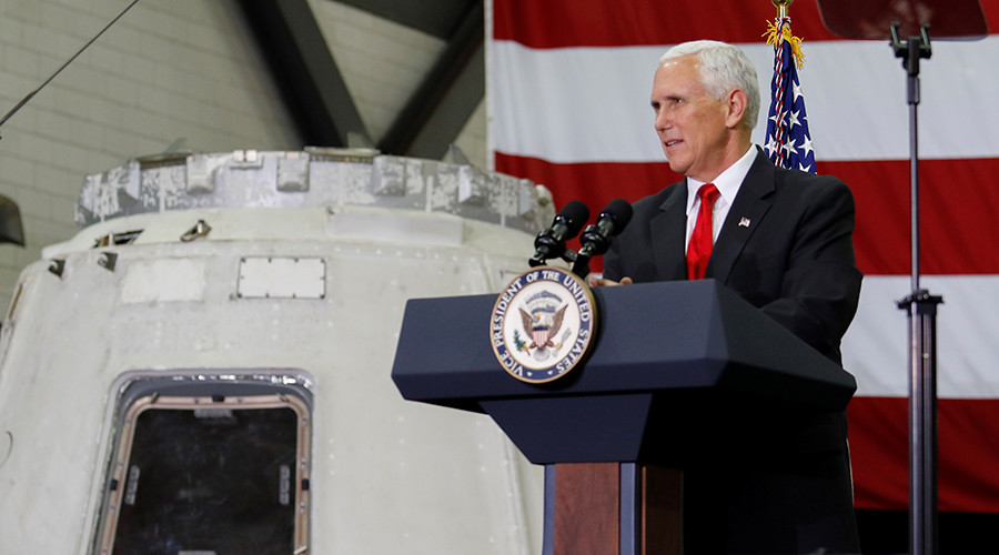 ‘We were going to clean it anyway’: NASA jokes with Mike Pence over Orion faux pas