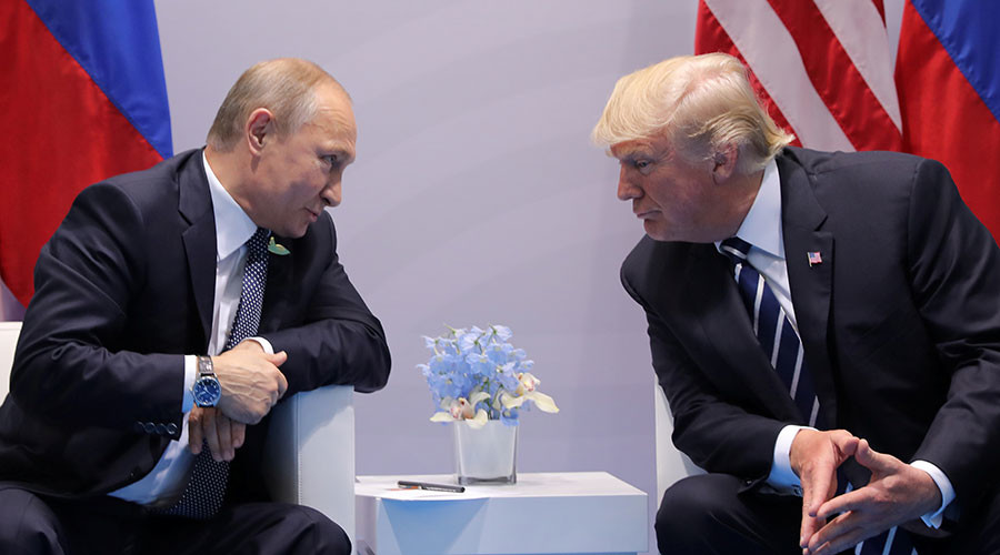 Trump says ‘it’s time to move forward in working constructively with Russia’