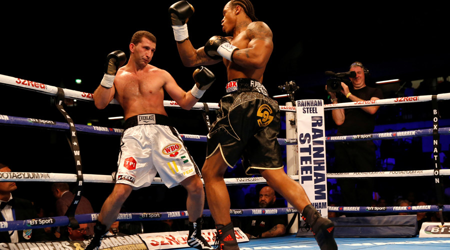 Mass brawl breaks out amongst crowd at UK boxing match (VIDEO)