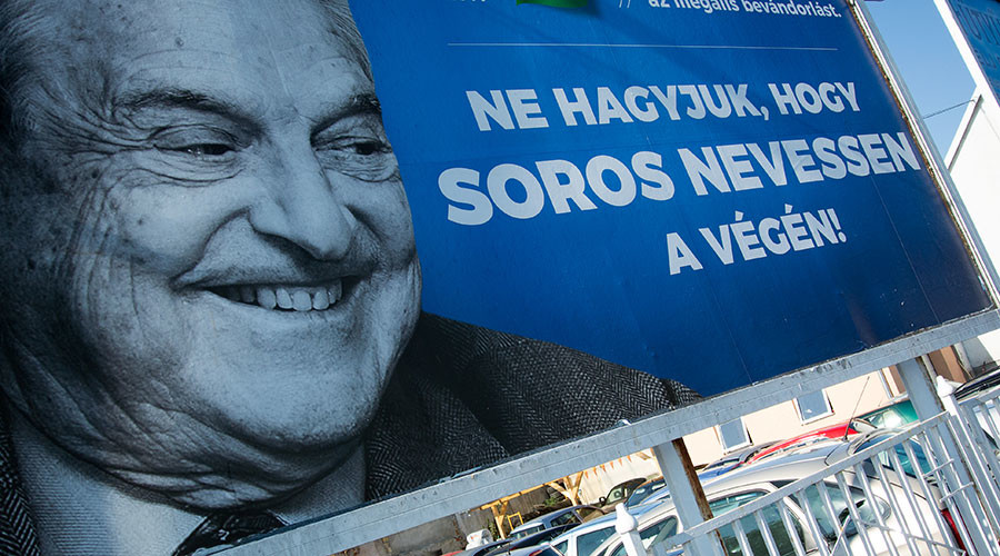 Israel backs Hungary’s anti-Soros campaign, saying financier ‘continually undermines Jewish State’