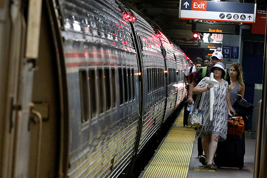 ‘Summer of hell’: 600k+ New York-area commuters face massive station repairs & delays