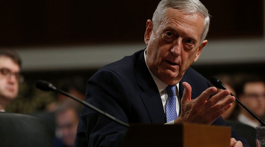 Schoolboy interviews Defense Secretary Mattis after spying phone number in photo