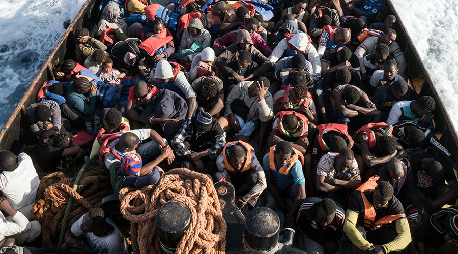 ‘Defend Europe’: Far-right activists launch mission to rescue, send back illegals from Libya