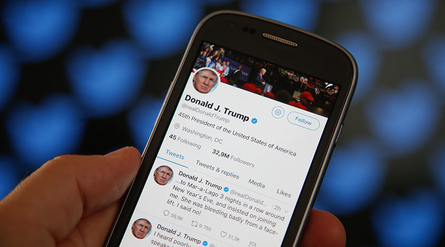 Presidential wall: Trump sued for blocking people from his Twitter account