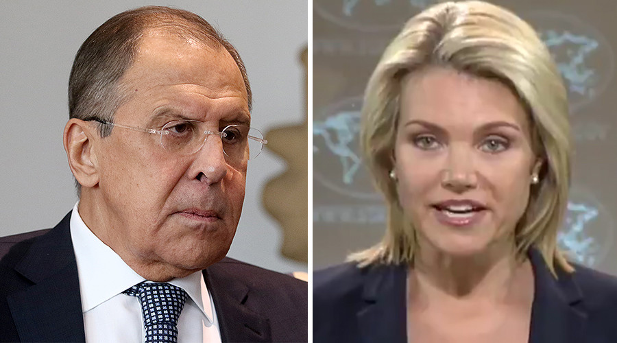 ‘Don’t lag behind real events’: Lavrov hits back after State Dept says he ‘gets out ahead’