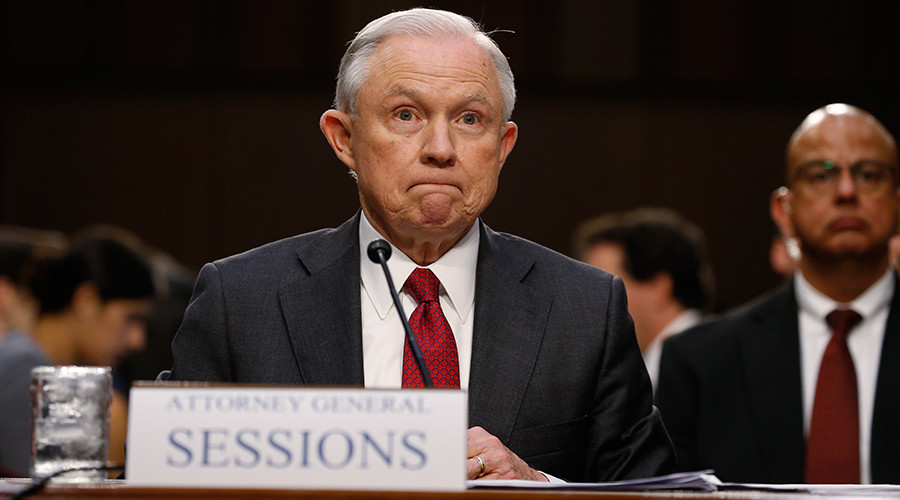 Justice Dept releases Sessions' ‘blank’ security clearance form