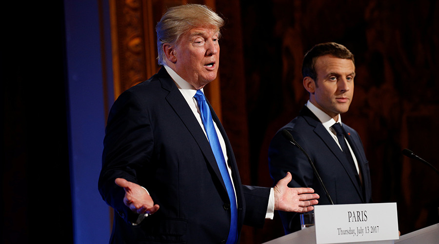 Macron: Eliminating terrorist threat now more important than ousting Assad