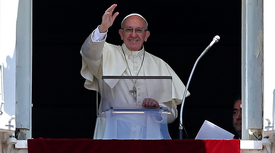 ‘No whining!’ Pope Francis hangs warning sign on door to deter complainers