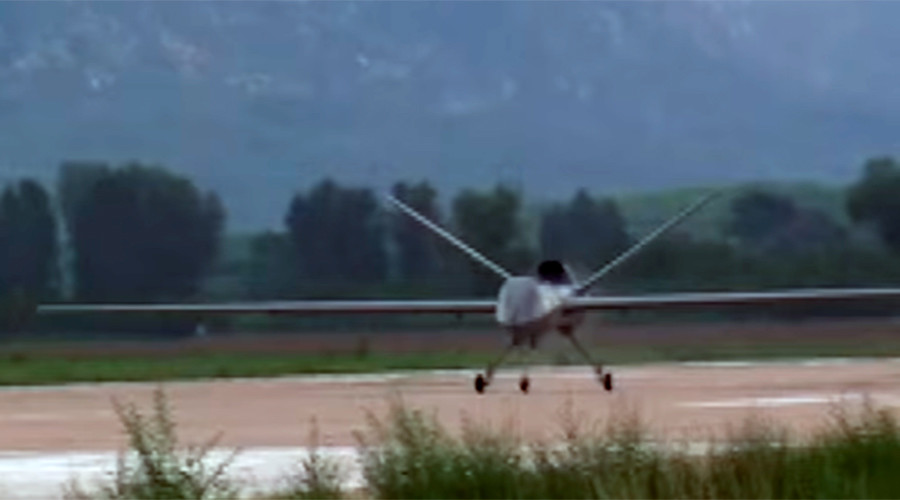 Chinese new military drone performs trial flight (VIDEOS)