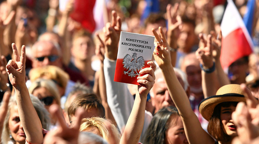 ‘Threat to rule of law’: EU may strip Poland of voting rights over judicial reforms