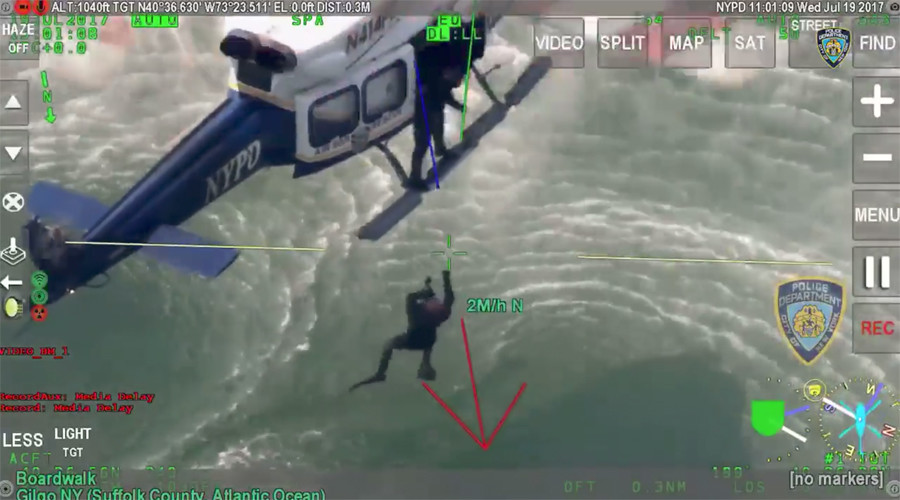 Special ops helicopter rescue of WWE co-owner captured on camera (VIDEO)