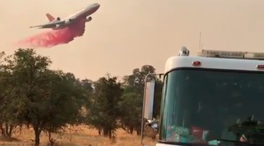 Yosemite under threat as wildfire engulfs northern California (VIDEOS & PHOTOS)