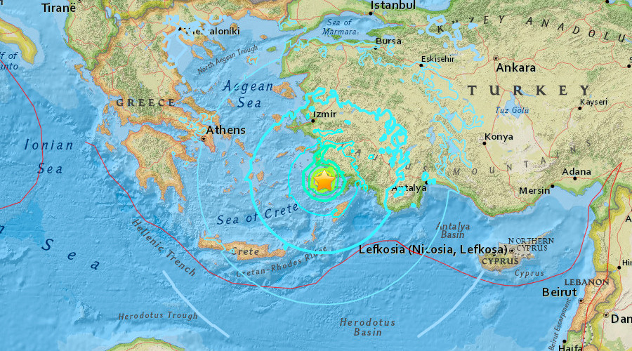 3-magnitude quake hits southwest Turkey, casualties reported