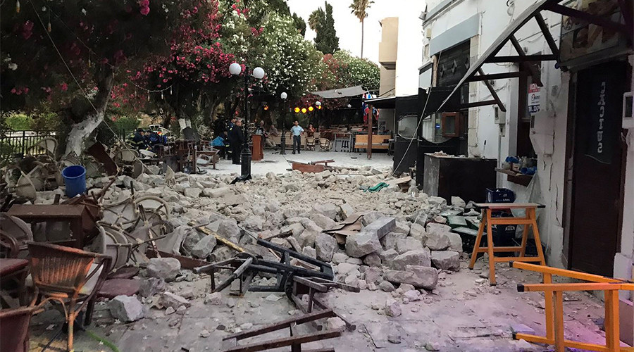 ‘I’m scared & shocked’: Eyewitness of Aegean earthquake reveals dramatic aftermath (PHOTOS, VIDEOS)