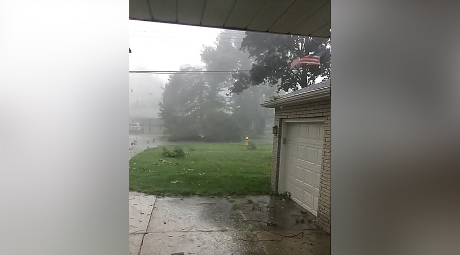 Dramatic New York tornadoes ‘shake house’ & send cars into the air (VIDEOS, PHOTOS)