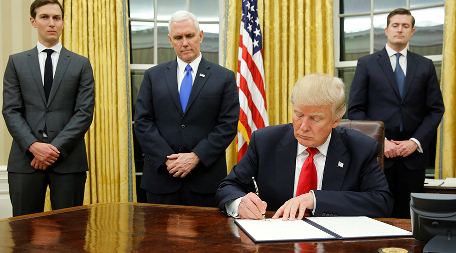 ACLU lawsuit seeks draft of Trump religious ‘license to discriminate’ guidelines