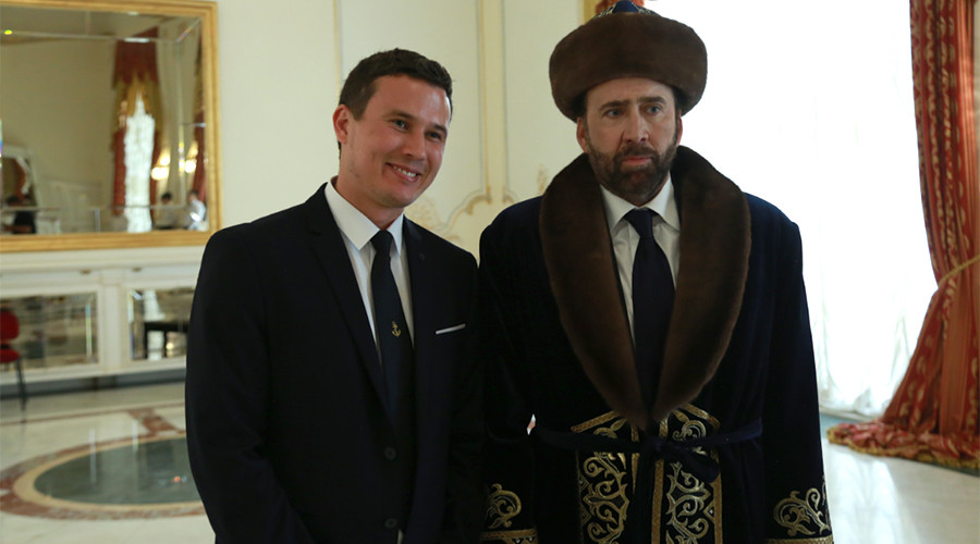 Nicolas Cage sparks meme meltdown after donning traditional Kazakh dress
