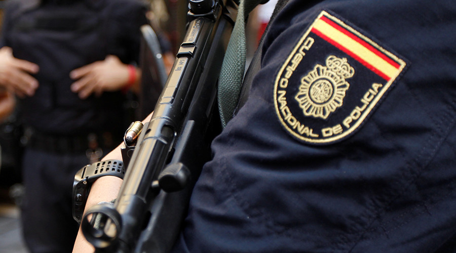 Knife-wielding man shouting ‘Allahu Akbar’ attacks Spanish police officers (VIDEO)