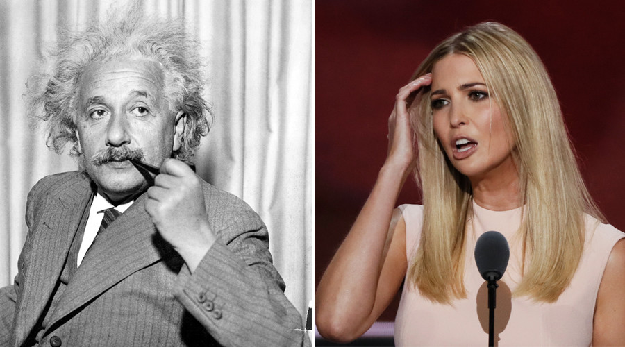 Alternative facts: Ivanka Trump called out by Einstein estate for misquote