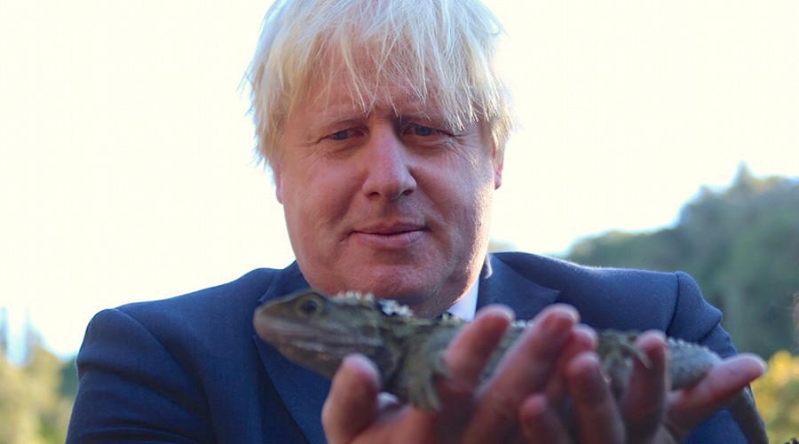 Boris Johnson plays down Tory leadership bid rumors... again