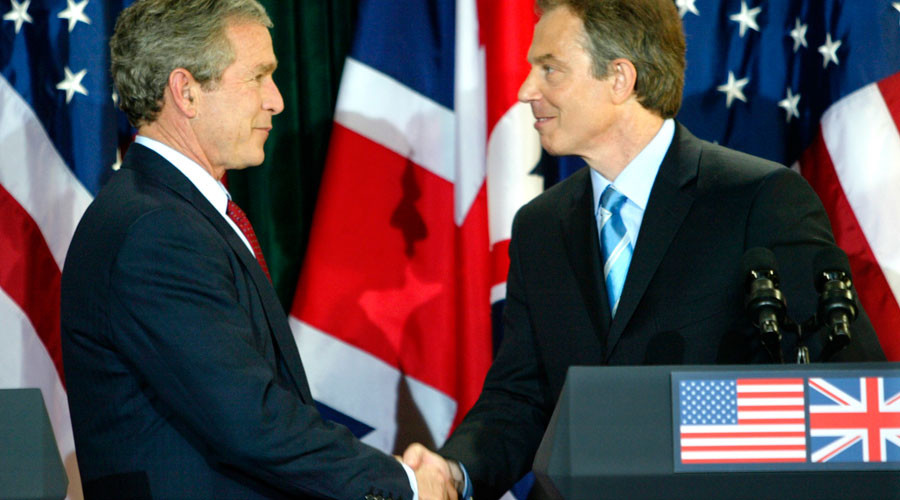 ‘Blair is war criminal over Iraq, but so is George W. Bush’