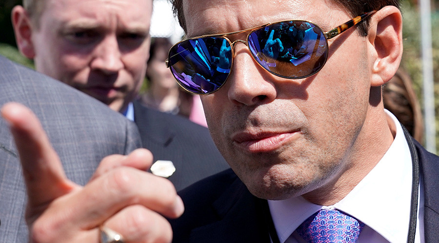 ‘Farewell, sweet prince’: Twitter in meltdown as ‘Mooch’ is shown the WH door