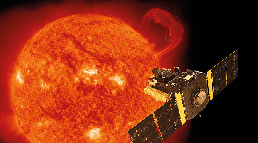 Sun’s core rotating 4 times faster than surface