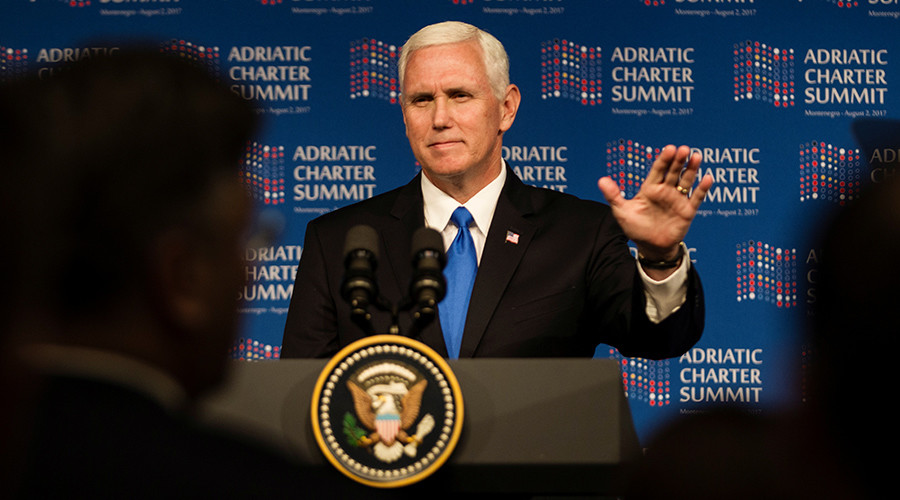 In Balkans speech, Trump’s VP pledges allegiance to the swamp