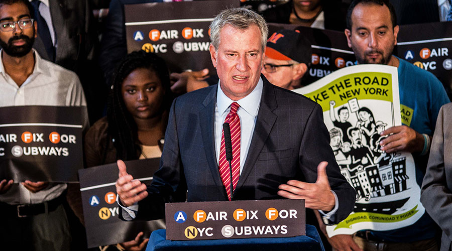 Tax the rich, subsidize the poor: New York mayor proposes subway fix