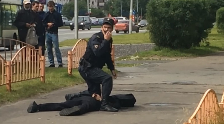 Knife attack in Russian city of Surgut 8 injured assailant killed by police