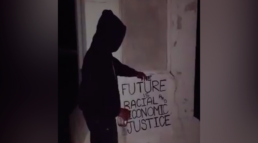 'Wave of destruction': Columbus monument vandalized in Baltimore (VIDEO)