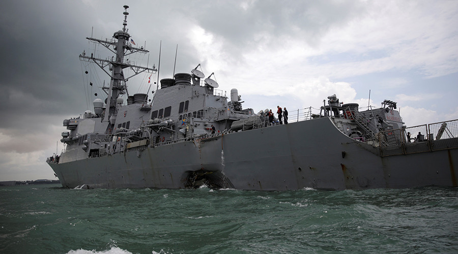 Rough seas: Alarming trend of US Navy ships involved in collisions in 2017